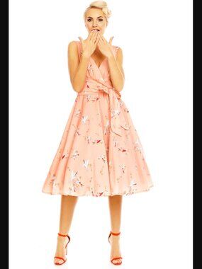 NWT Retro Vintage 1950s Swing Dress, sz 10